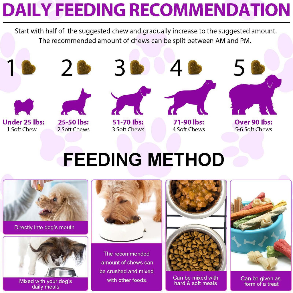 DoggyNutra 15-in-1 Multivitamin Chews for Dogs (150 Soft Chews)